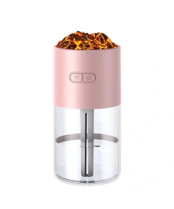 Divex Yanardağ Görünümlü Hava Nemlendirici Volcano Humidifier Pembe H-42