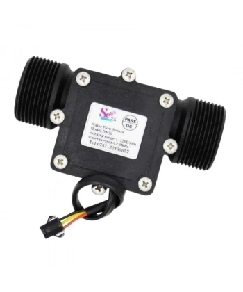 DN32 Su Akış Sensörü Debimetre 3.5-24V 1.25” 1- 120L/Dk