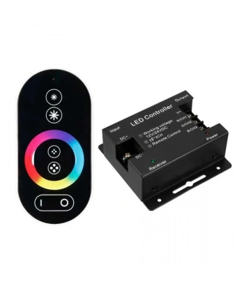 Dokunmatik Kumandalı RGB Şerit Led Kontrol Devresi 30A