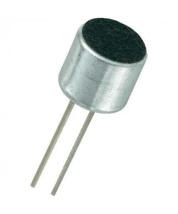 Elektret Kapasitif Mikrofon Kapsülü 6mm