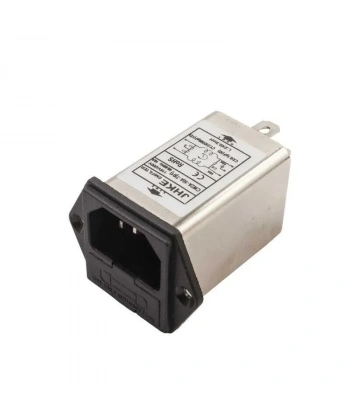 EMI Filtre 10A Erkek Power Soketi - Sigorta Yuvalı