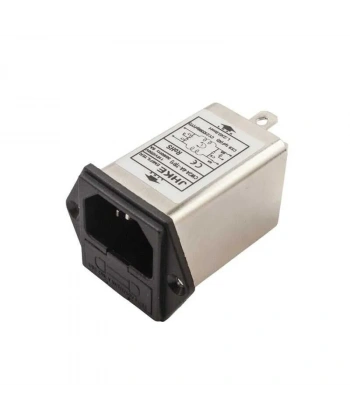 EMI Filtre 6A Erkek Power Soketi - Sigorta Yuvalı