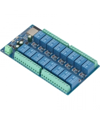 ESP-32E 12V 16 Kanal WiFi+BT Röle Modülü