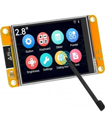 ESP32 Geliştirme Kartı 2.8 inç 240x320 Akıllı Dokunmatik TFT LCD Modül | LVGL WiFi Bluetooth WROOM Arduino Uyumlu