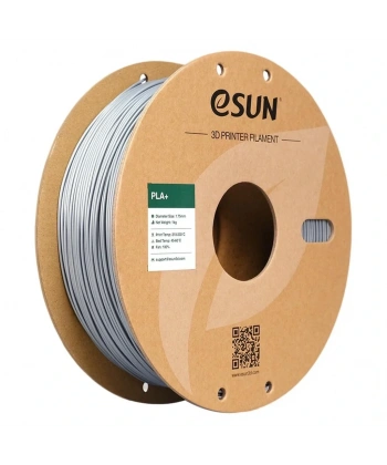 eSUN Gümüş Pla+ Filament 1.75mm 1 KG