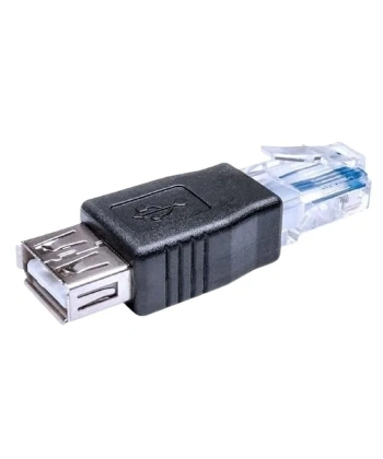Ethernet RJ45 Erkek - USB Dişi Dönüştürücü Adaptör