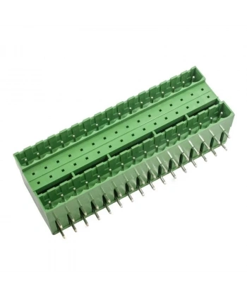 F85-5.08-16P 2x16 Pin 5.08mm 90C Geçmeli Çift Erkek Klemens