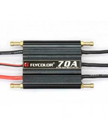 Flycolor Waterproof 70A 2-6S Brushless ESC 5.5V/5A BEC