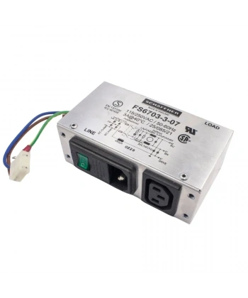 FS6703-3-07 EMI Filtre 3A Anahtarlı Erkek Power Soketi - Power Filter