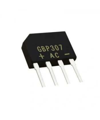 GBP307 - 3A 700V Tarak Tip Köprü Diyot - Kısa Bacaklı