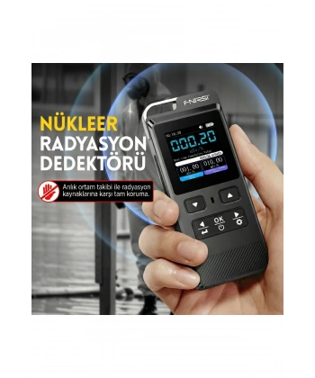 GC-02 Geiger Sayacı Nükleer Radyasyon Test Cihazı