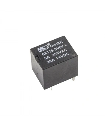 GKT78-DV6V-C 6V 20A Röle 5-Pin