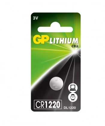 GP CR1220 3V Lityum Pil Tekli Paket