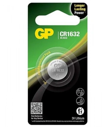 GP CR1632 3V Lityum Pil Tekli Paket