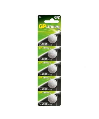 GP CR2032 3V Lityum Pil 5li Paket