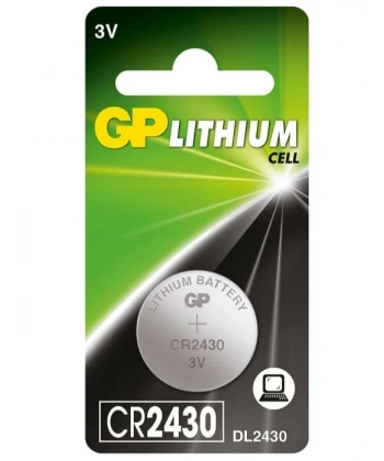GP CR2430 3V Lityum Pil Tekli Paket