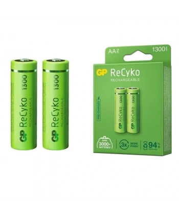 GP GP130AAHCE-2EB2 1300 mAh Şarjlı AA Kalem Pil