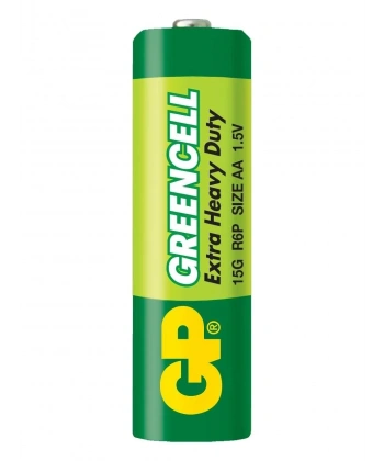 GP GP15G Greencell R6 AA Çinko Kalem Pil 4lü Shrink 