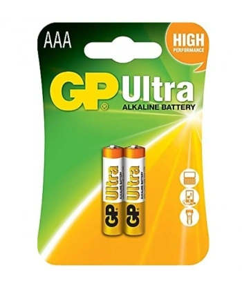 GP LR03 1.5V Ultra Alkalin AAA İnce Kalem Pil 2’li