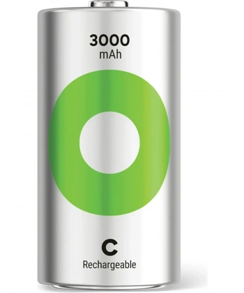 GP ReCyko 3000 mAh 1.2V Orta C Boy Şarjlı Pil 