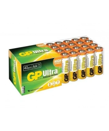 GP Ultra 40lı AA Kalem Pil - Ekonomik Paket