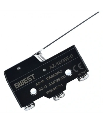 Gwest AZ-15GW-B Uzun Palet Mikro Switch 15A 1NO + 1NC