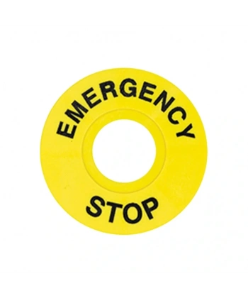 Gwest FD/60 60mm Acil Stop Etiketi