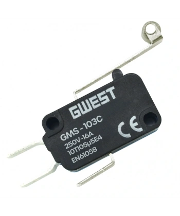 Gwest GMS-103C Uzun Kollu Metal Makaralı Mikro Switch 10A