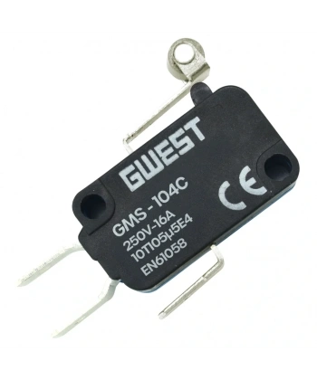 Gwest GMS-104C Kısa Kollu Metal Makaralı Mikro Switch 10A