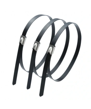 GWEST PVC Kaplı Metal Kablo Bağı PVC MTL 680 ST 680x4,6mm (100 adet)