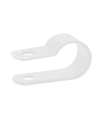 Gwest GCL3/8 10mm Kablo Kelepçesi Beyaz 100 Adet