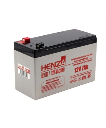 Henza HZ1270 12V 7Ah Bakımsız Kuru Akü