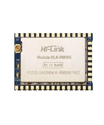 HLK-RM58S Seri/UART 2.4G/5G WIFI+BLE Modülü