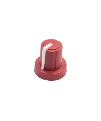 HT1621 16mm Potansiyometre Düğmesi - Kırmızı