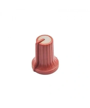 HT500 15mm Potansiyometre Düğmesi Kırmızı