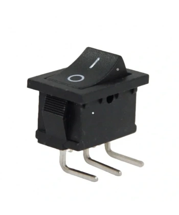 IC-121D Mini Işıksız Anahtar İğne Bacak 90 Derece ON-0FF 3P
