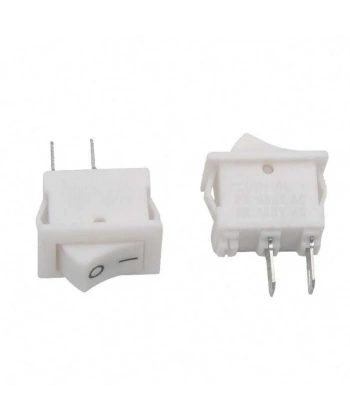 IC-125B-1 KCD11 Mini On-Off Anahtar - Beyaz
