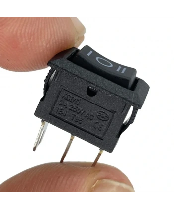 IC-125B-5 Mini Işıksız Anahtar ON-OFF-ON 3P