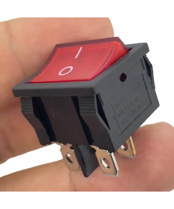 IC-126 Orta Boy Işıklı Anahtar On-Off 4P