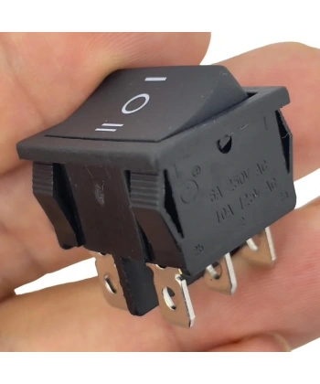 IC-130 Orta Boy Işıksız Anahtar On-Off-On 6P