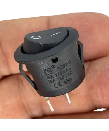 IC-133-5 Yuvarlak Işıksız Anahtar On-Off 2P