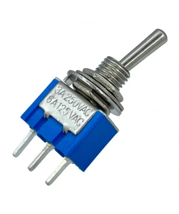IC-139C Toggle Switch İğne Ayak On-Off 6mm MTS-102-A2