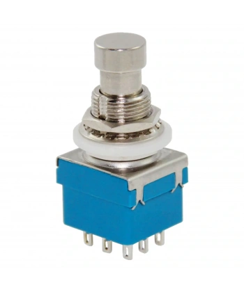 IC-148J-9 Pedal Switch Kalıcılı 9P Ø12mm PBS-24-302