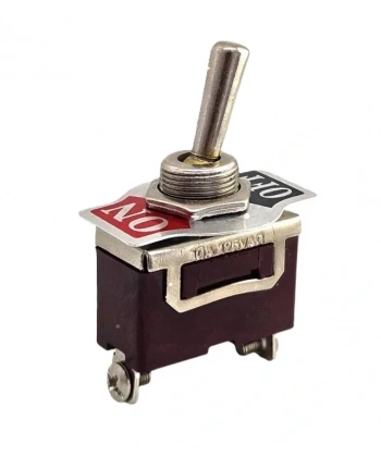 IC-152-2 Toggle Switch On-Off 2P Ø12mm KN3C-101