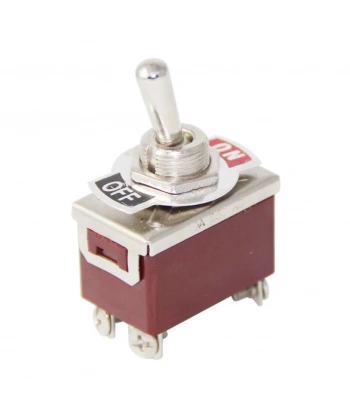 IC-156 Toggle Switch Büyük Boy Vidalı 4P 12mm On-Off