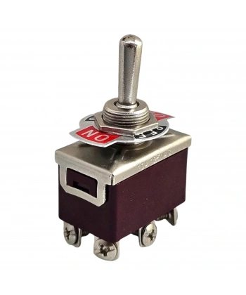 IC-158 Toggle Switch On-Off-On 6P Ø12mm KN3C-203