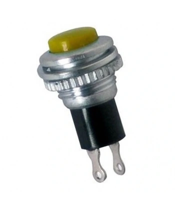 IC-179 Buton Ø10mm DS-316 Sarı
