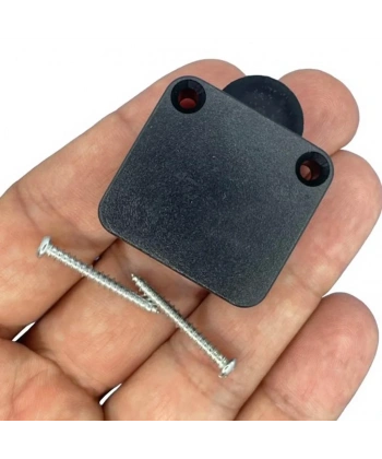 IC-187E Ters Dolap Anahtarı Sıva Üstü Kapak Switch Siyah