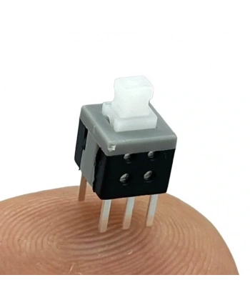IC-197A 6 Pinli Bacaklı Yaylı Push Buton 6x6mm