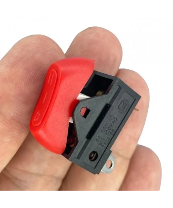 IC-209 Saç Kurutma Makinası Düğmesi Anahtarı 3P 0-1-2 Kırmızı